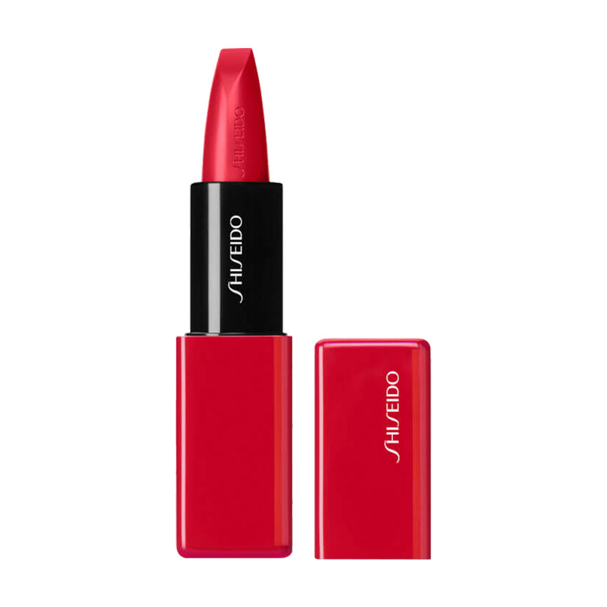 Гелева помада для губ Shiseido Technosatin Gel Lipstick із сатиновим фінішем, 416 Red Shift, 3.3 г